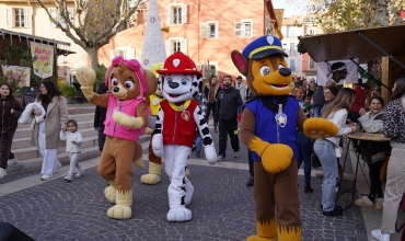 Déambulation de mascottes