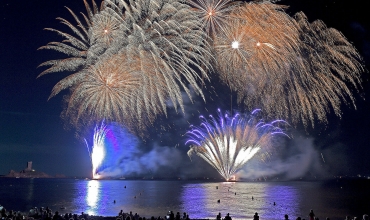 Fireworks on 31st July