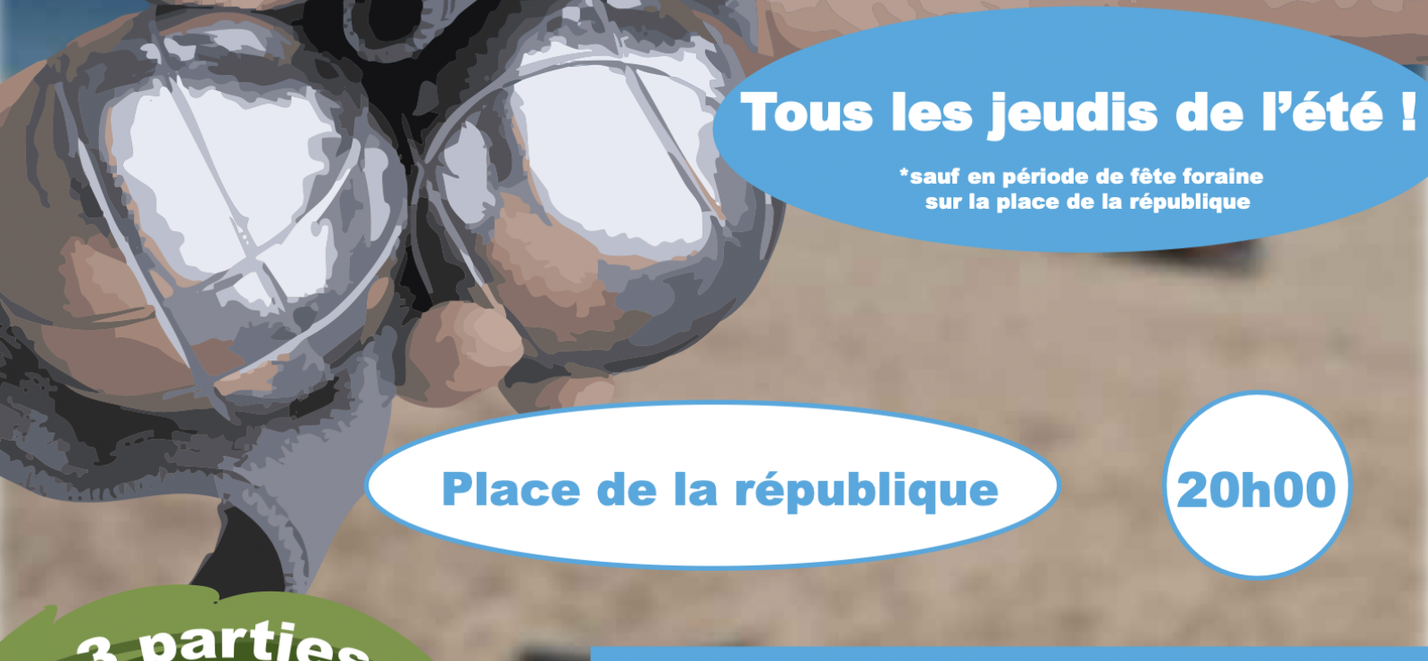 Tournoi de pétanque des vacanciers