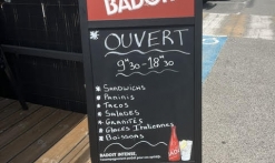 Panneau info